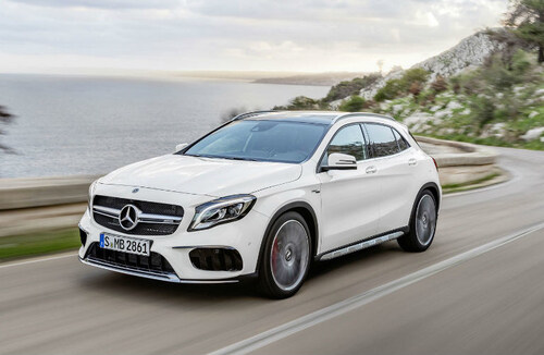 Mercedes-Benz of Arrowhead welcomes its new 2018 fall collection, which includes the 2018 GLA, pictured here.