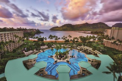 Explore the natural wonders of Kauai with Pleasant Holidays’ exclusive vacation package at Kauai Marriott Resort. Valid for 2017 & 2018 vacations, the package includes an exclusive hotel rate and added values, including a $50 per room food & beverage credit, 10 percent savings on spa and salon treatments, and one day’s free use of a pool cabana. One of 5 exclusive vacation deals on Hawaii’s four most popular islands only from Pleasant Holidays. Call 1-877-744-1622 or visit PleasantHolidays.com