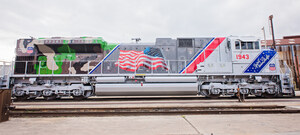 Union Pacific Unveils Commemorative Locomotive Honoring U.S. Armed Forces