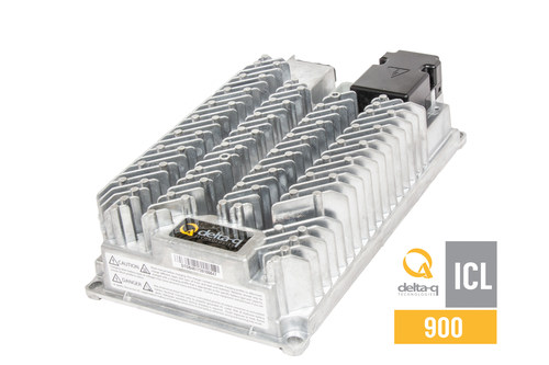 Delta-Q Technologies announces their new ICL900 lithium battery charger for electric vehicles and industrial machines. (CNW Group/Delta-Q Technologies Corp.)