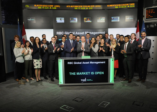RBC Global Asset Management Opens the Market (CNW Group/TMX Group Limited)