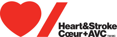 Logo : Fondation des maladies du coeur et de l'AVC (Groupe CNW/Fondation des maladies du coeur et de l'AVC)