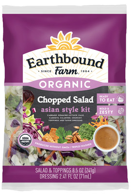Earthbound Farm LLC Issues Allergy Alert On Undeclared Milk And Egg In One Batch Of Earthbound Farm Organic Chopped Asian Style Salad Kit