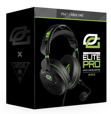 The Turtle Beach Elite Pro - OpTic Limited Edition Tournament Gaming Headset is the best headset in gaming, designed for the top players in the world, and ready for the greatest fans in the world. Available exclusively at www.turtlebeach.com for a MSRP of $199.95. Limited quantities available.