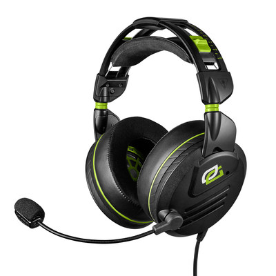 Turtle Beach has elevated their award-winning Elite Pro Tournament Gaming Headset to new heights by incorporating the OpTic Gaming's iconic logo along with measured green accents to key visual elements of the headset. Available exclusively at www.turtlebeach.com for a MSRP of $199.95. Limited quantities available.