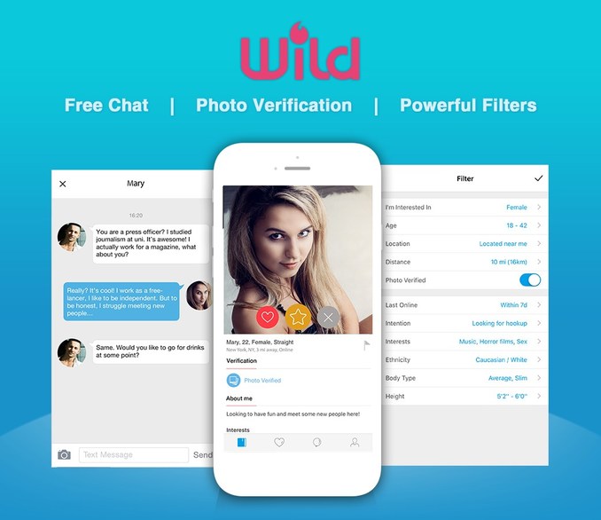 ‎Wild: Hook Up, Meet & Dating în App Store