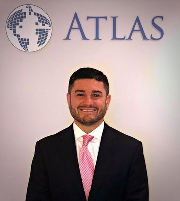 Bryant Vargas pictured in Atlas Search's world headquarters