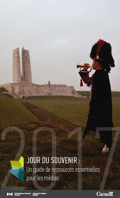 Jour du Souvenir : Un guide de ressources essentielles pour les mdias (Groupe CNW/Bibliothque et  Archives Canada)