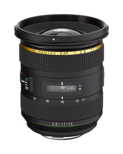 The HD PENTAX-DA* 11-18mm F2.8 will be on display as a reference product at Photo Plus Expo 2017 at the Javits Convention Center in New York (October 26-28).