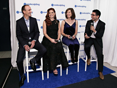 Allergan and CoolSculpting hosted Break The Ice panel discussion on Tuesday, October 24 with Brad Hauser, Vice President of Research & Development and General Manager for CoolSculpting, actress Debra Messing, Dr. Ellen Marmur, and Mike Jafar, Vice President, Medical Aesthetics Body Contouring for CoolSculpting, discussing CoolSculpting’s science, treatment experience and results.