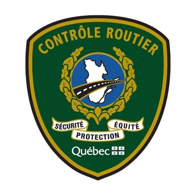 Logo : Contrôle routier Québec (Groupe CNW/Sûreté du Québec)