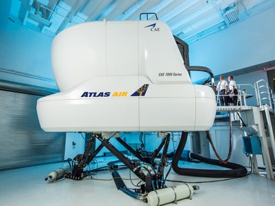 One of the Atlas Air Training Center simulators.