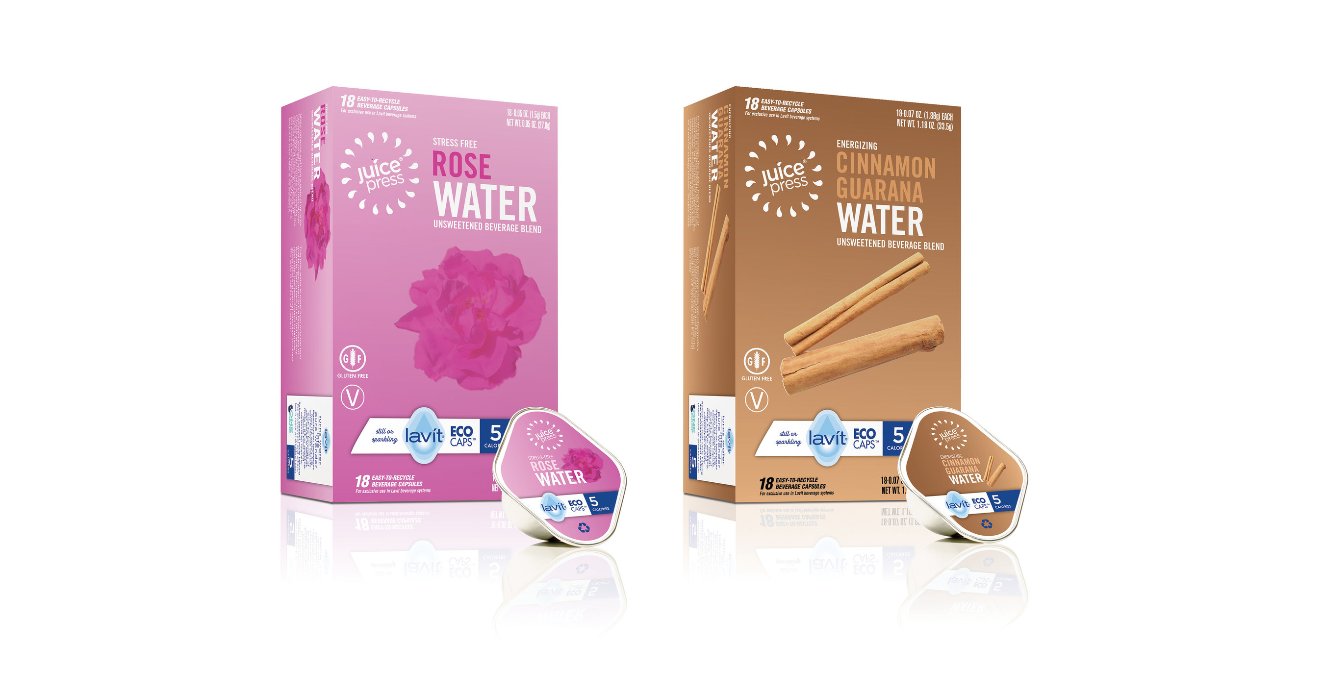 Juice Press Partners with Lavit to Develop Infused Waters for Beverage