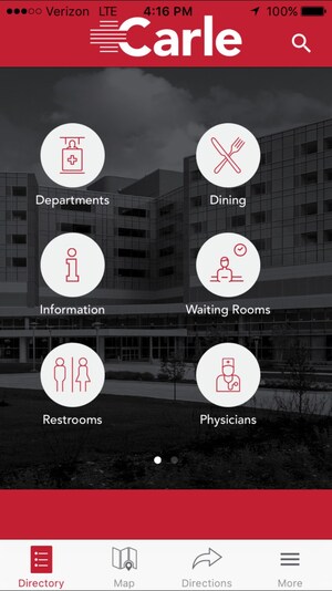 Carle Foundation Hospital Launches App to Enhance Patient Experience with Indoor Navigation