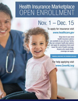 CoverNJ Coalition Launches Statewide Effort to Promote Health Insurance Open Enrollment Nov. 1- Dec. 15