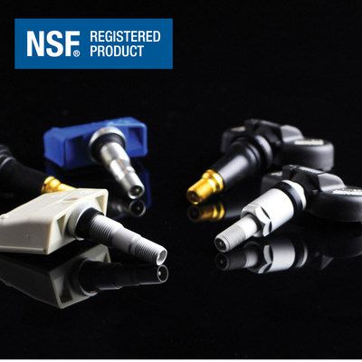 Standard Motor Products is the first manufacturer to have its TPMS sensors registered with NSF International.