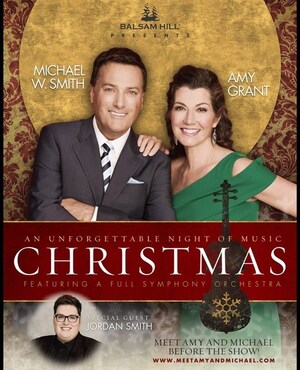 GRAMMY® Winners Amy Grant And Michael W. Smith Embrace The Christmas Spirit As Balsam Hill® Christmas Trees Create Magical Holiday Backdrop For 2017 Christmas Tour