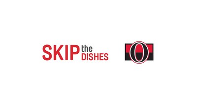 Ottawa Senators & SkiptheDishes (CNW Group/Skip The Dishes)