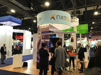 NXT-ID Inc. booth at Money20/20 Las Vegas (PRNewsfoto/Investorideas.com and NXT-ID, I)