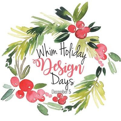 Whim Holiday Design Days Logo