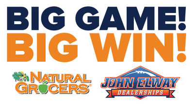 Big Game! Big Win! Logo (PRNewsfoto/Natural Grocers by Vitamin Cott)