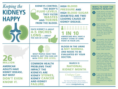 Keeping the Kidneys Happy - Urology Care Foundation