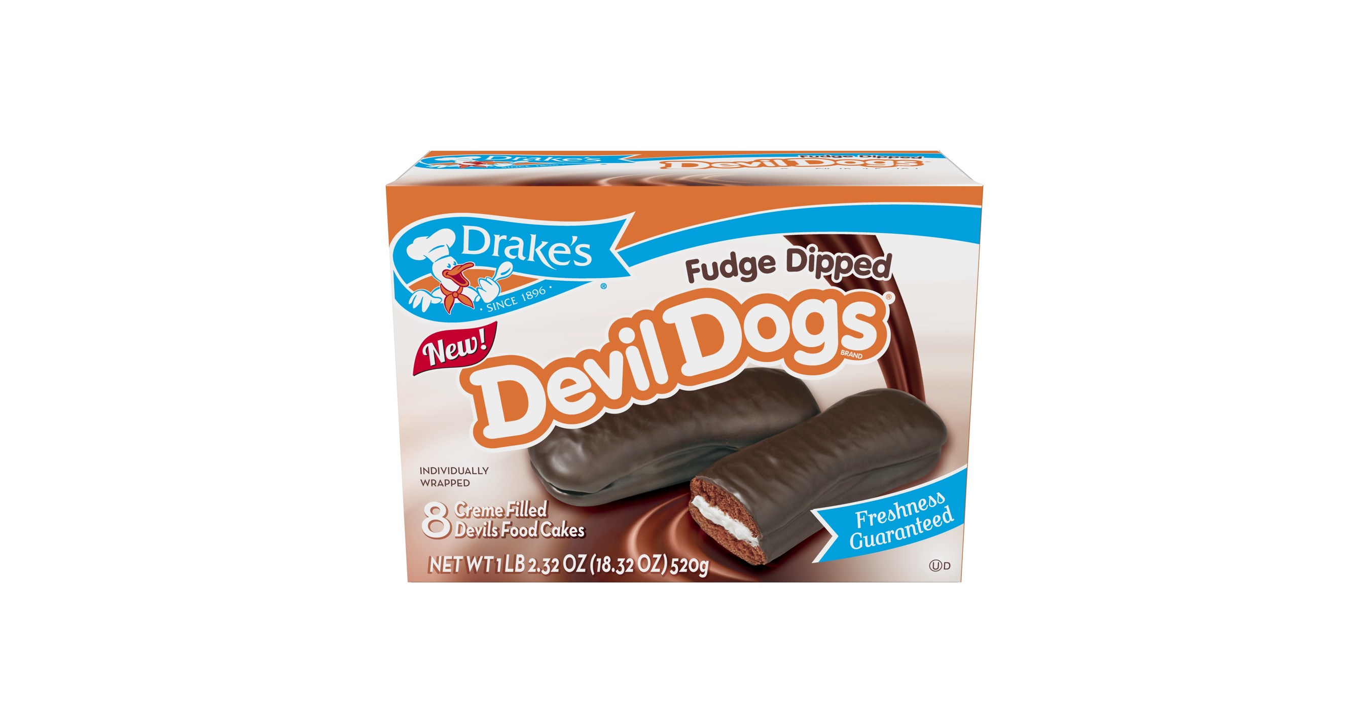 Drake's introduces Fudge Dipped Devil Dogs