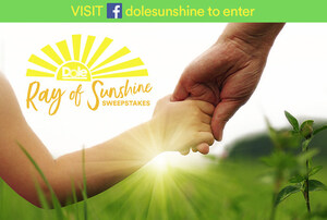 Dole Packaged Foods Kicks Off Tournament of Roses Sponsorship With The Ray of Sunshine Sweepstakes