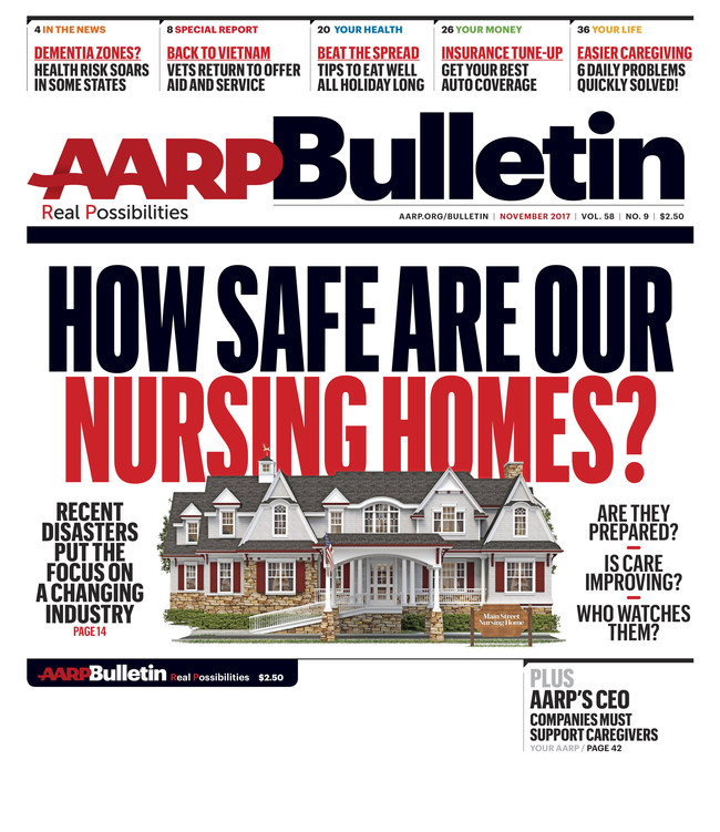 November AARP Bulletin Delves into the State of America's Nursing Homes