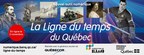 Un nouvel outil numérique - Suivez la Ligne du temps du Québec sur le portail Web de BAnQ