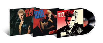 UMe and punk rock icon Billy Idol celebrate several of his best-loved works with newly remastered vinyl reissues of Idol’s first two solo LPs, Billy Idol and Rebel Yell, plus the expansive double-LP greatest-hits collection Idolize Yourself: The Very Best of Billy Idol. Each release is available beginning November 3rd on high-quality vinyl with faithfully reproduced iconic original album art.