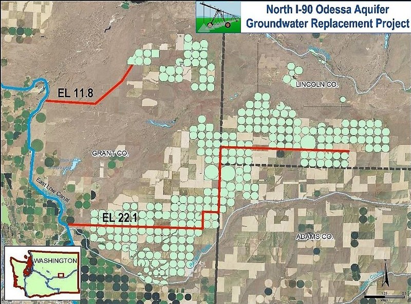 Momentum Grows for the North I90 Odessa Aquifer Groundwater Replacement Project in Washington