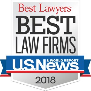 New York Personal Injury Law Firm Gair, Gair, Conason, Rubinowitz, Bloom, Hershenhorn, Steigman &amp; Mackauf named "Best Law Firm" 2018 by U.S. News and Best Lawyers®