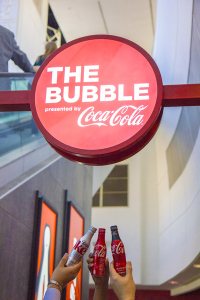 Dallas Fort Worth International Airport and Coca-Cola® Toast Opening of "The Bubble Presented by Coca-Cola".