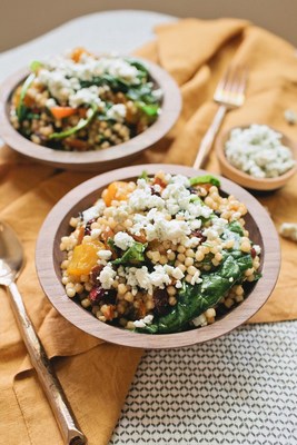 Harvest Couscous Salad with Buttermilk Blue® Cheese. Source: Rothcheese.com
