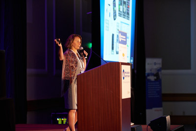 Keynote Speaker Intel’s Lama Nachman discussed contextually aware systems.