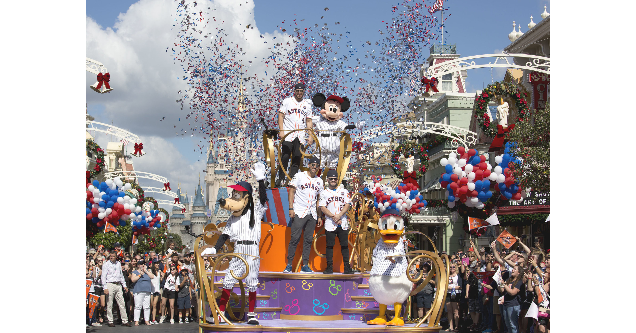 2017 World Series Champions Houston Astros Celebration Parade At Walt  Disney World 