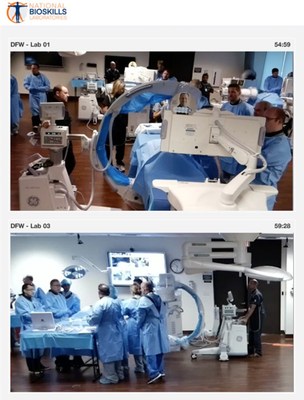 National Bioskills Laboratories live streams training procedure using CrowdOptic's Intelligent Live Streaming technology.