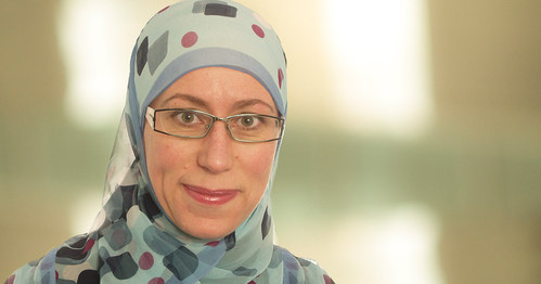 Professor Neila Mezghani, Canada Chair in Biomedical Data-Mining (CNW Group/Université TÉLUQ)