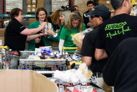 Subway® Canada employees celebrated World Sandwich Day by volunteering with Food Banks Canada. Subway donated more than 13.3 million meals to 20 hunger-relief charities around the world, including 1 million meals to Food Banks Canada. (Photo/ Bard Azima of LivingFace Photography)