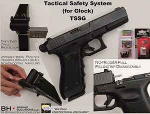 Unintentional Firearm Discharges - Stopped With The Tactical Safety System for Glock (TSSG) from BHSpringSolutions.com &amp; RDIH