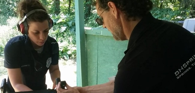 BHSpringSolutions LLC installing the Tactical Safety System for Glock on Law Enforcement Service Pistols