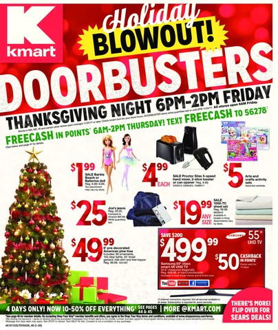 Kmart Thanksgiving-Black Friday Cover