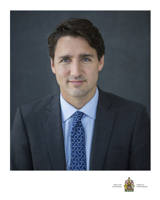 The Right Honourable Prime Minister Justin Trudeau is the 2017 recipient of the prestigious Symons Medal from Confederation Centre of the Arts. Mr. Trudeau will receive the Symons Medal and offer his thoughts on the current state of Canadian Confederation in a public ceremony at Confederation Centre November 23 (submitted image). (CNW Group/Confederation Centre of the Arts)
