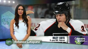 NHL Enforcer talks CTE Brain Injury and Medical Marijuana on TV