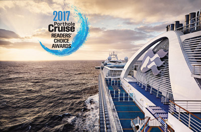 Princess Cruises Itineraries and Onboard Offerings Receive Top Honors in Porthole Cruise Magazine’s 19th Annual Readers’ Choice Awards (PRNewsfoto/Princess Cruises)