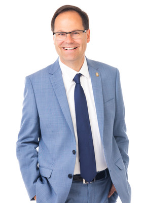 Alexandre Cusson, maire de Drummondville et nouveau prsident de l'Union des municipalits du Qubec. (Groupe CNW/Union des municipalits du Qubec)