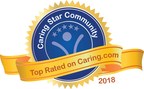 Caring.com Announces Top-Rated Senior Living Communities Nationwide, the "Caring Stars of 2018"