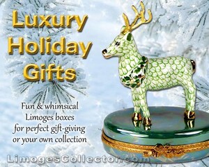 Kick Off the Holiday Shopping Season With Spectacular Luxury Gifts at LimogesCollector.com