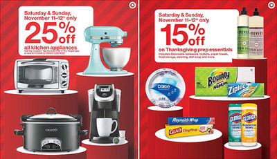Target’s first Weekend Deal of the holiday season